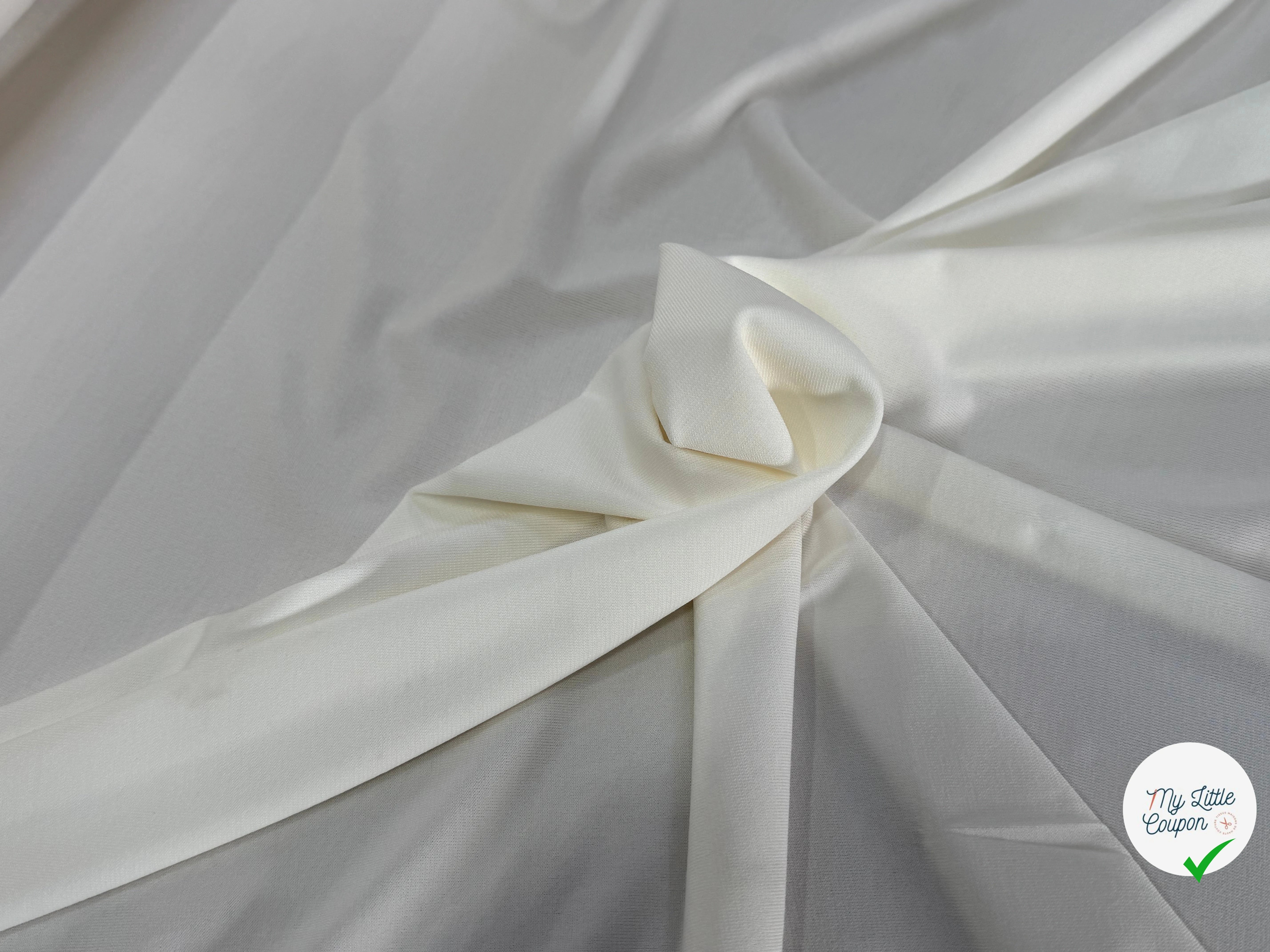MAILLE STRETCH ET FROIDE BLANC CASSÉ ULTRA CHIC - My Little Coupon