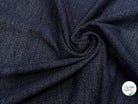 MAILLE STRETCH FLAMÉ BLEU MARINE/ BLANC MADE IN KOREA - My Little Coupon