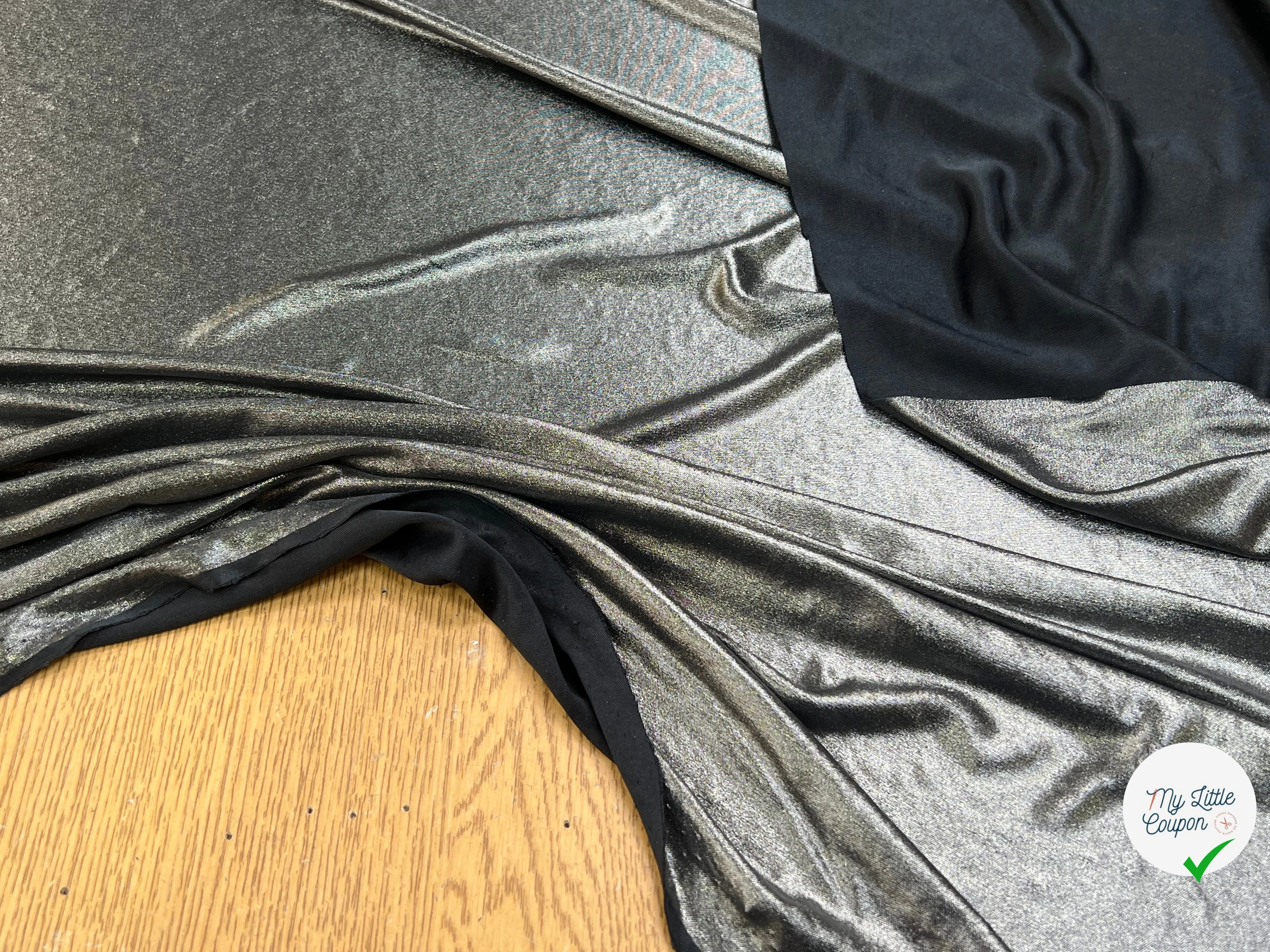 MAILLE STRETCH FROIDE ET SOUPLE ARGENTÉE - My Little Coupon