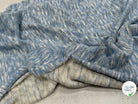 MAILLE TRICOT LÉGÈRE MOULINE BLEU ET LUREX - My Little Coupon