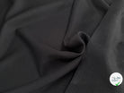 MAILLE VISCOSE LOURDE ULTRA STRETCH NOIR TRÈS BELLE TENUE 92% VISCOSE - My Little Coupon