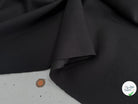 MAILLE VISCOSE LOURDE ULTRA STRETCH NOIR TRÈS BELLE TENUE 92% VISCOSE - My Little Coupon