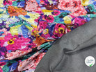 MAILLE VISCOSE STRETCH IMPRIMÉ FLEURS ESPRIT TAPISSERIE MULTICOLORE - My Little Coupon