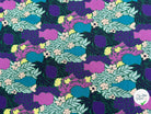 MAILLE VISCOSE STRETCH IMPRIMÉ VASES ET FEUILLAGES ESPRIT MATISSE - My Little Coupon
