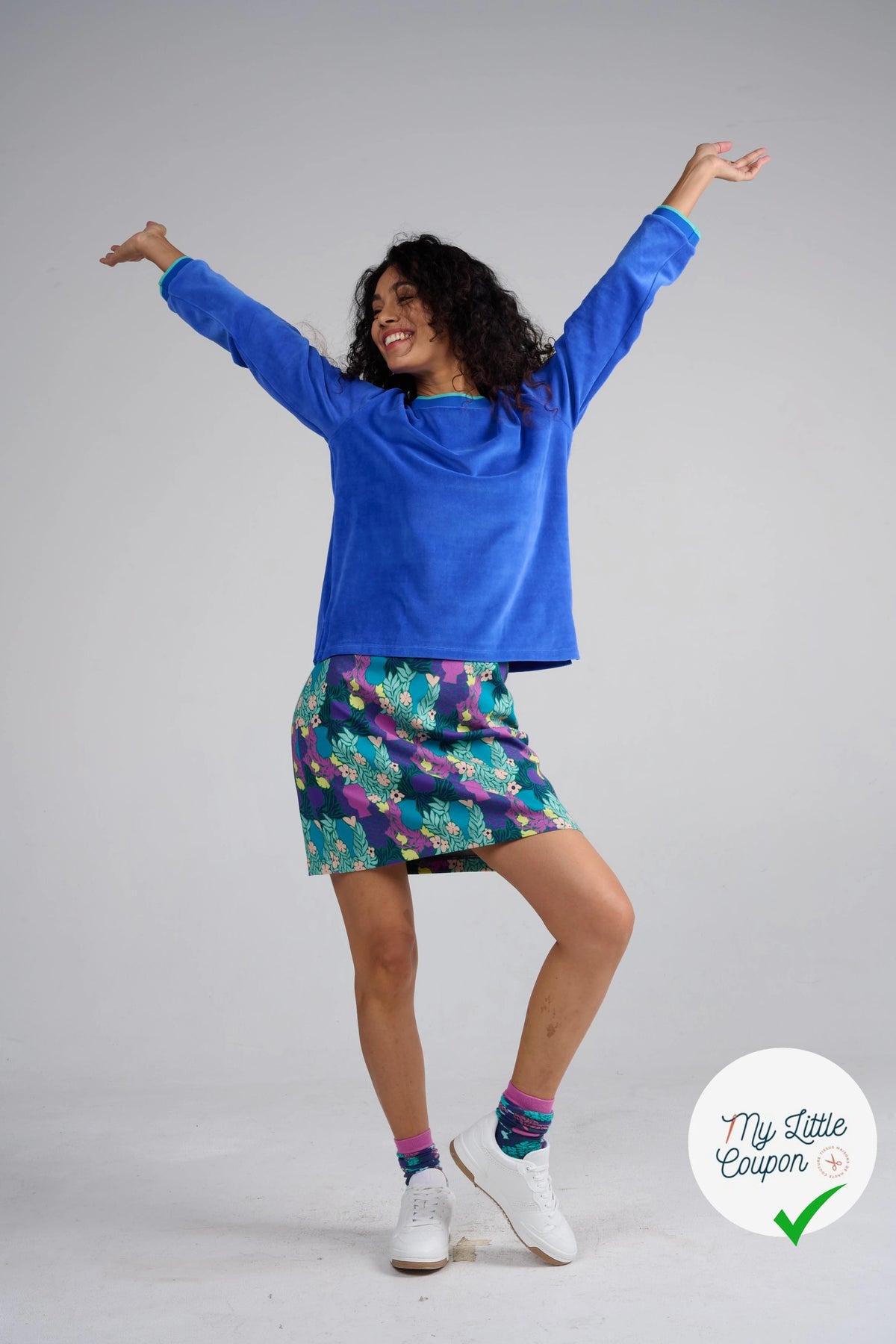 MAILLE VISCOSE STRETCH IMPRIMÉ VASES ET FEUILLAGES ESPRIT MATISSE - My Little Coupon