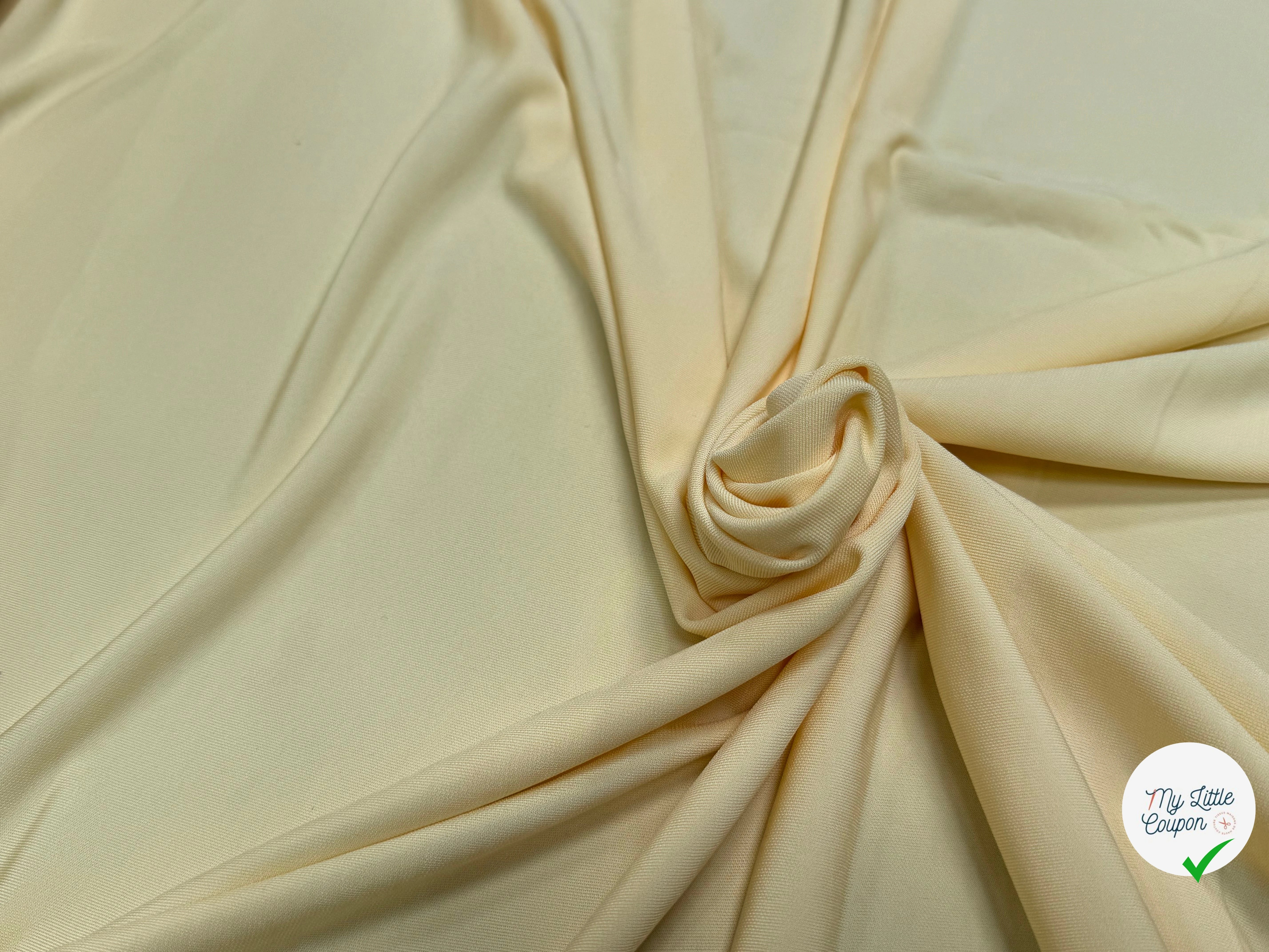 MAILLE VISCOSE ULTRA STRETCH JAUNE - My Little Coupon