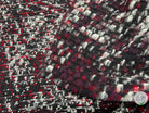 MANTEAU BOUCLETTE STRUCTURE MAILLE CHINÉ MULTICOLORE - coupon de tissu de 3 mètres - My Little Coupon - tissu - coudre