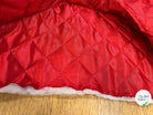 MATELASSÉ DRILL ROUGE SIMPLE FACE - My Little Coupon