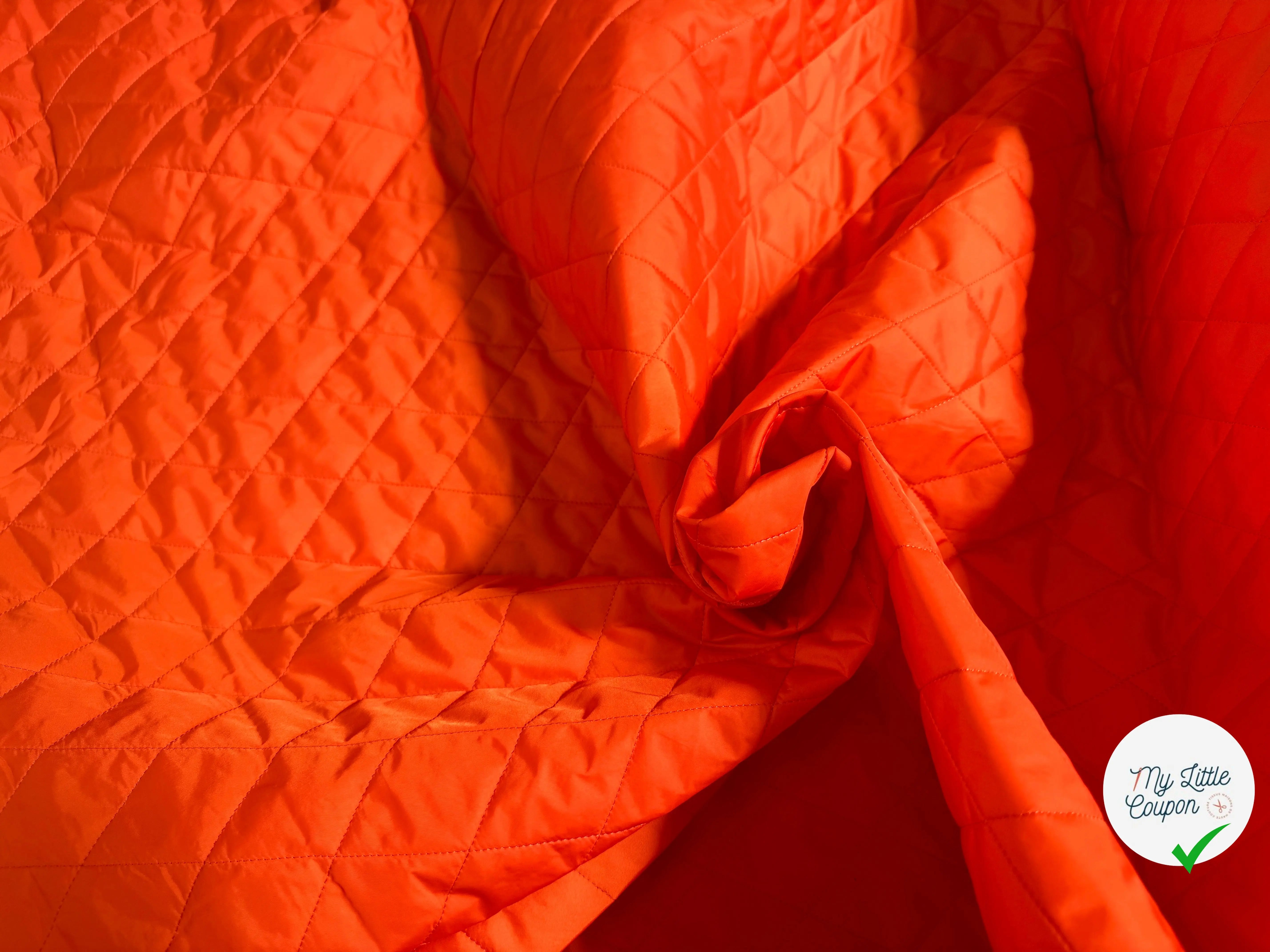 MATELASSÉ NYLON ORANGE SIMPLE FACE - My Little Coupon
