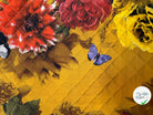 MATELASSÉ SIMPLE FACE CREPE PAPILLON JAUNE - My Little Coupon