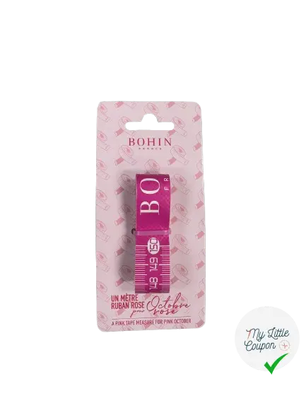 MÈTRE RUBAN ROSE - OCTOBRE ROSE - My Little Coupon