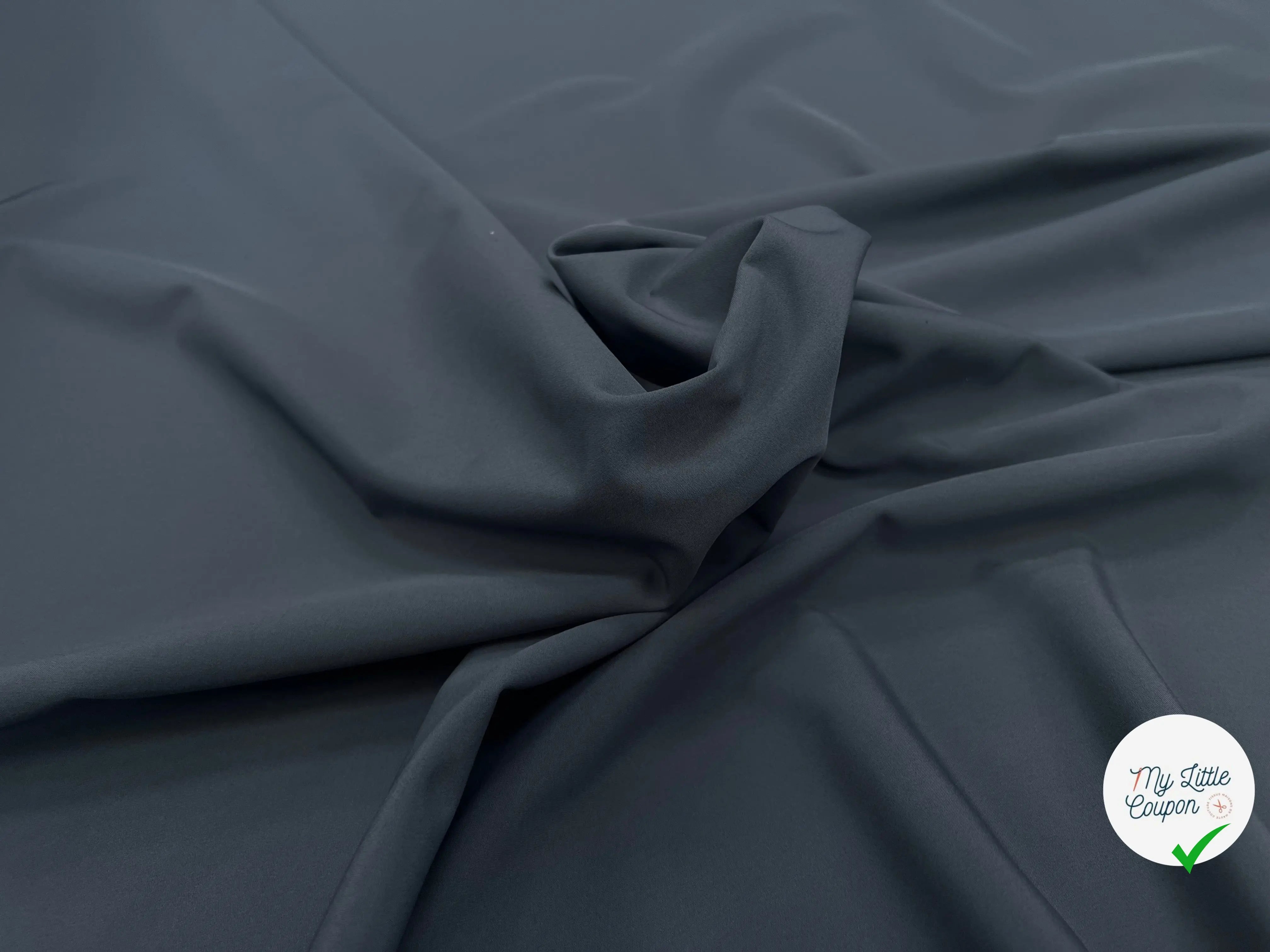 MICROPOLAIRE CONTRECOLLÉ OEKOTEX KC DARK SHADOW/NOIR - My Little Coupon