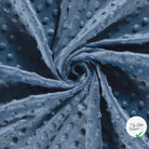 MINKY À POIS DOUX INDIGO - My Little Coupon