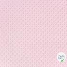 MINKY À POIS DOUX ROSE DRAGÉE - My Little Coupon
