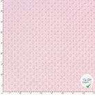 MINKY À POIS DOUX ROSE DRAGÉE - My Little Coupon