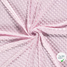 MINKY À POIS DOUX ROSE PÂLE - My Little Coupon