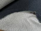 MOLLETON FIN LUREX ARGENT BLEU MARINE - My Little Coupon
