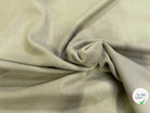 MOLLETON GRATTÉ TOUT DOUX 100% COTON BEIGE CAFÉ GRANDE LAIZE - My Little Coupon