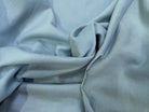 MOLLETON GRATTÉ TOUT DOUX 100% COTON BLEU AQUA GRANDE LAIZE - My Little Coupon