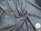 MOLLETON GRIS RAYURES NOIRES - My Little Coupon