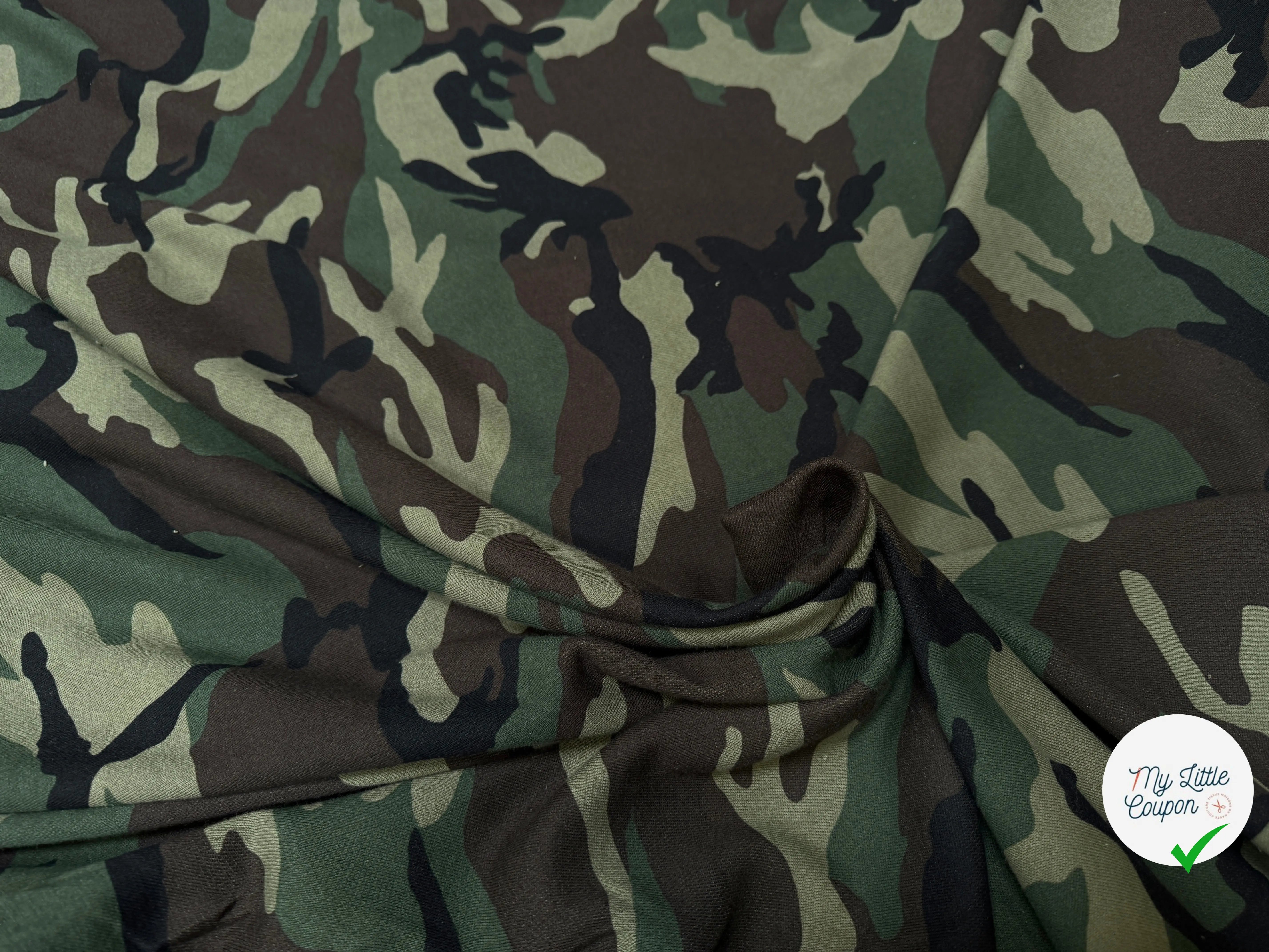 MOLLETON SWEAT 100% COTON ARMY - My Little Coupon