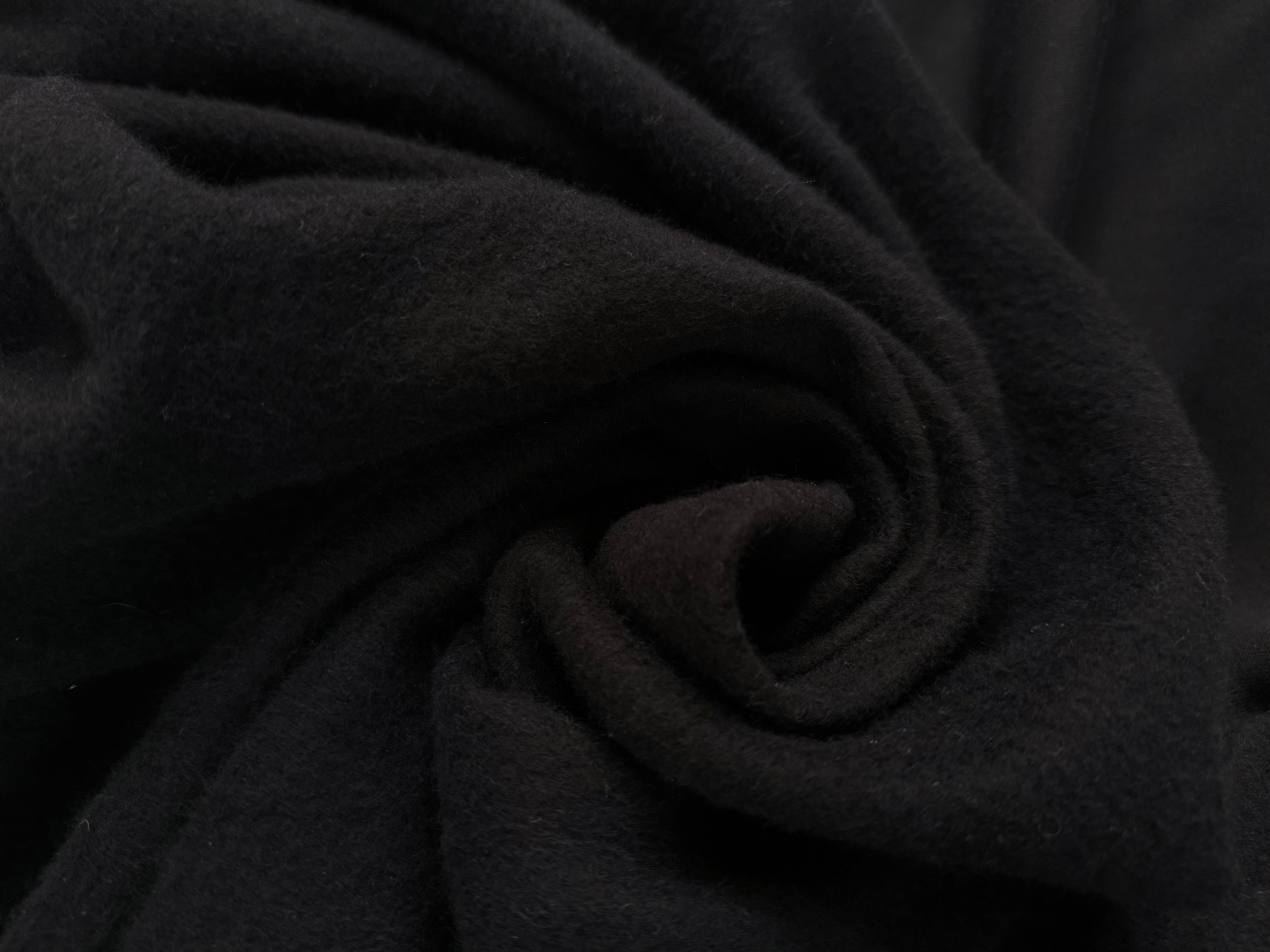 MOLLETON SWEAT COTON BLACK PREMIUM - My Little Coupon