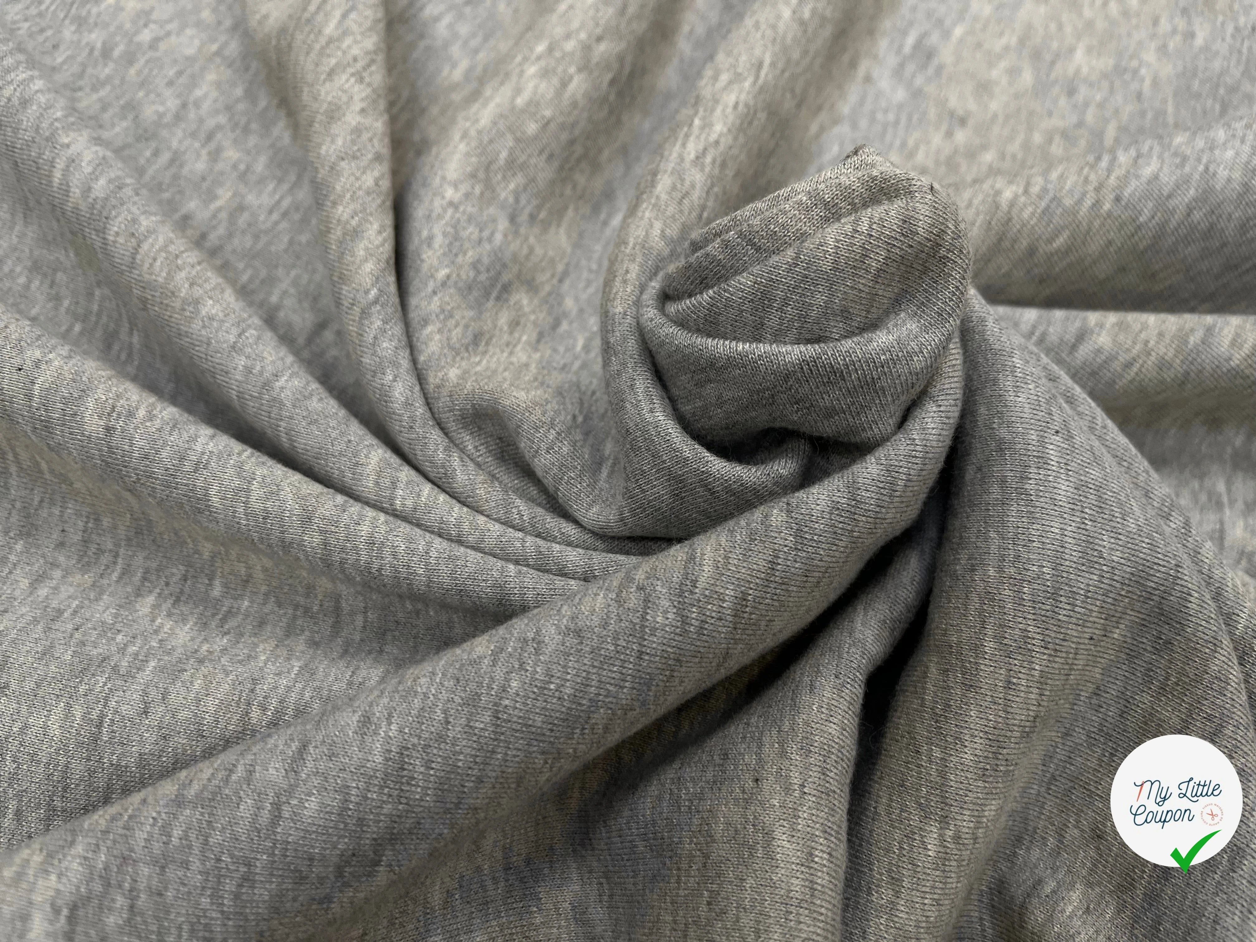MOLLETON SWEAT GRIS CHINÉ 150CM - My Little Coupon