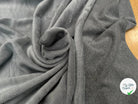 MOLLETON TOUT DOUX ENVERS GRATTÉ MADE IN FRANCE 280 GRIS 24 - My Little Coupon