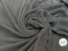 MOLLETON TOUT DOUX ENVERS GRATTÉ MADE IN FRANCE 280 GRIS 24 - My Little Coupon