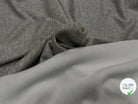 MOLLETON TOUT DOUX ENVERS GRATTÉ MADE IN FRANCE 280 GRIS SCORIE 56 - My Little Coupon