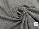 MOLLETON TOUT DOUX ENVERS GRATTÉ MADE IN FRANCE 280 GRIS SCORIE 56 - My Little Coupon