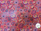 MOUSSELINE BANDANABSTRAIT AMBIANCE ROUGE - My Little Coupon