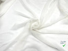 MOUSSELINE DE SOIE BLANC OPTIQUE - My Little Coupon - tissu - coudre