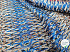 MOUSSELINE ESPRIT SAVANA BLEU - My Little Coupon