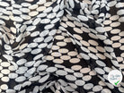 MOUSSELINE VISCOSE FIND NOIR POIDS BLANC - My Little Coupon