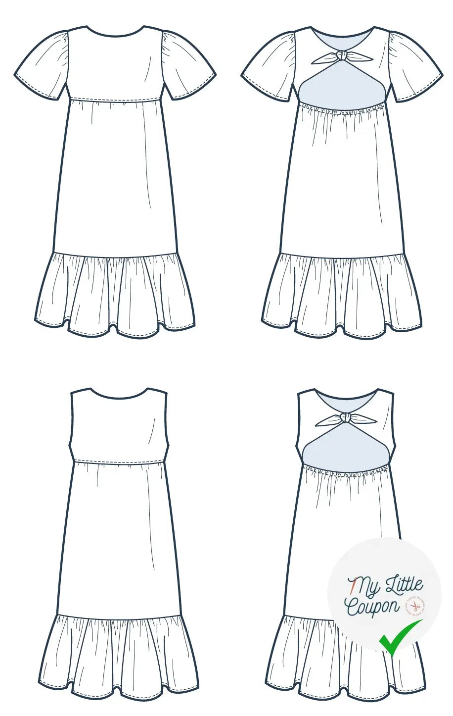 Marilou, robe dos nu - L'Enfant Roi - My Little Coupon