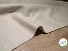 NATTÉ  COTON LIN NATUREL LABEL FRANCE TERRE TEXTILE LAIZE 2M80 - My Little Coupon