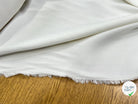 NATTÉ DE COTON FLUIDE STRETCH BLANC - My Little Coupon