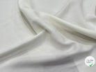 NATTÉ DE COTON FLUIDE STRETCH BLANC - My Little Coupon