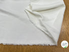 NATTÉ DE COTON FLUIDE STRETCH BLANC - My Little Coupon