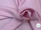 NATTE VISCOSE CANEVAS PLAGE DE SABLE ROSE - My Little Coupon