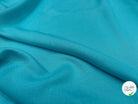 NATTE VISCOSE CANEVAS TURQUOISE - My Little Coupon