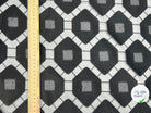 ORGANZA BRODÉ RUCHES CÉLESTE NOIR - My Little Coupon - tissu - coudre