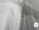 ORGANZA DE SOIE COULEUR NUAGES DE CENDRES - coupon de tissu de 3 mètres - My Little Coupon - tissu - coudre