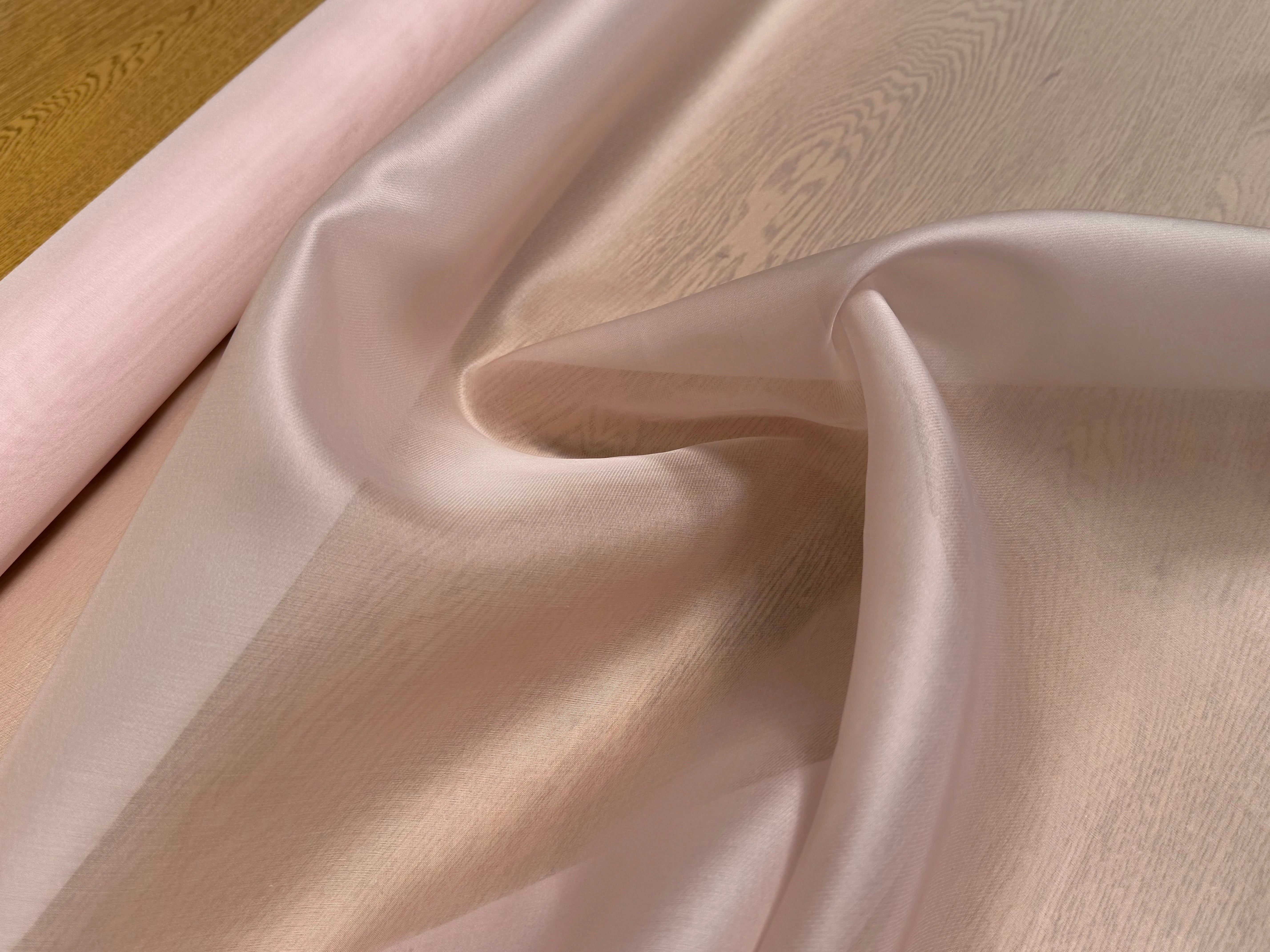 ORGANZA DE SOIE ROSE PALE - My Little Coupon