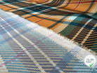 ORGANZA IMPRIMÉ TARTAN MULTICOLORE - My Little Coupon - tissu - coudre