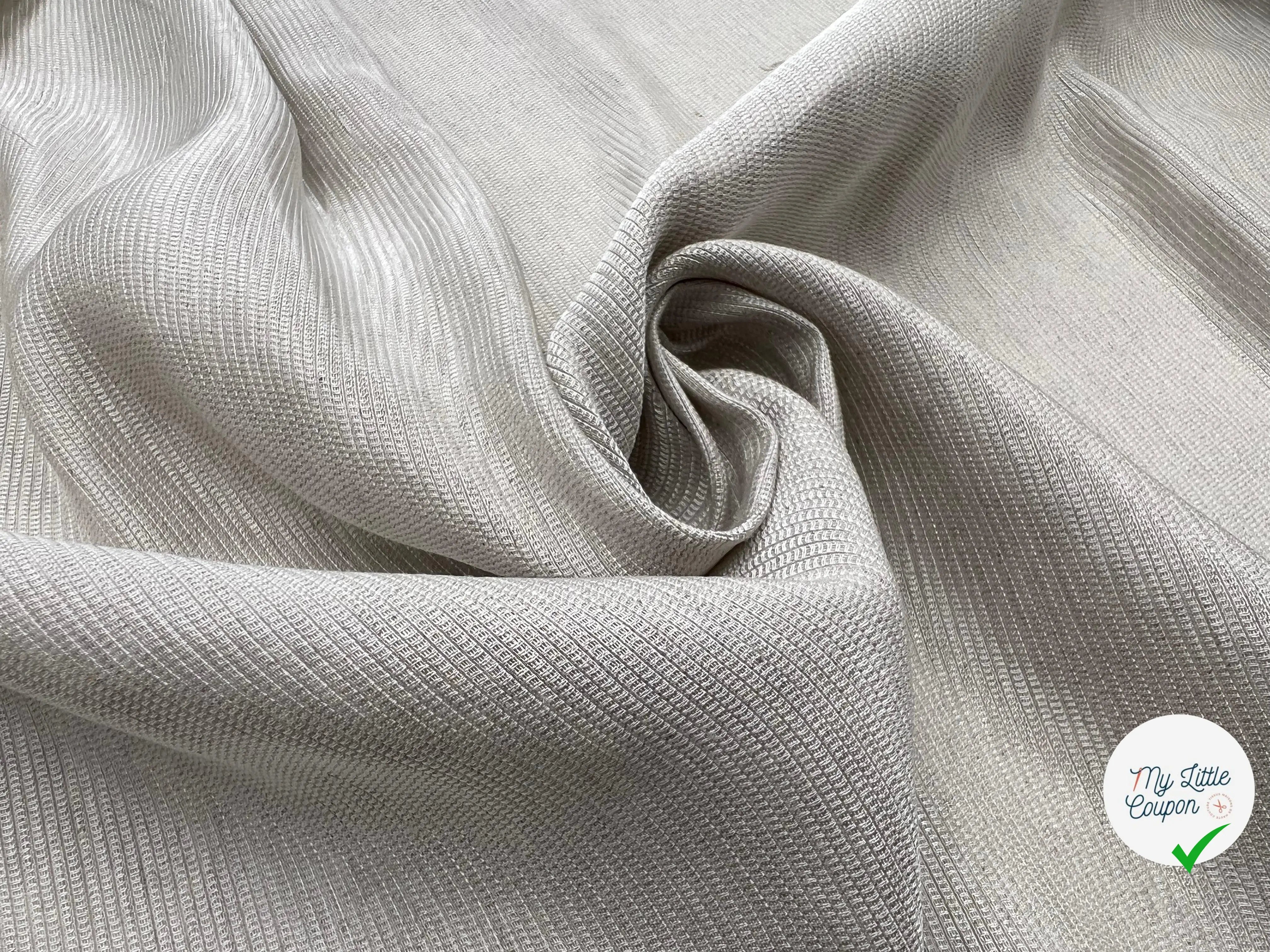OTTOMAN ACÉTATE VISCOSE BEIGE - My Little Coupon - tissu - coudre