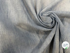 OXFORD 100% COTON BLANC À RAYURES BLEUES - My Little Coupon