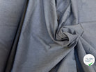 OXFORD DE COTON BLEU GRIS - My Little Coupon
