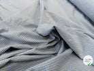 OXFORD DE COTON PETIT VICHY BLEU BÉBÉ - My Little Coupon